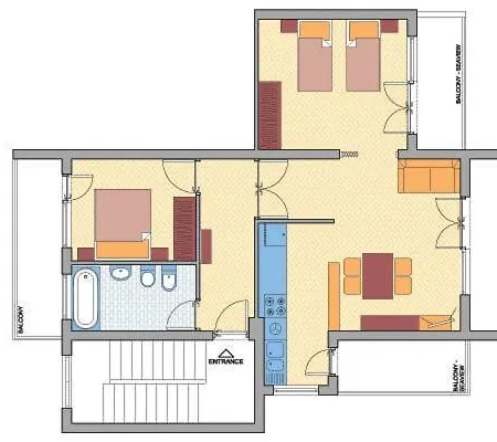 Apartment Irena - Longevity Retreat